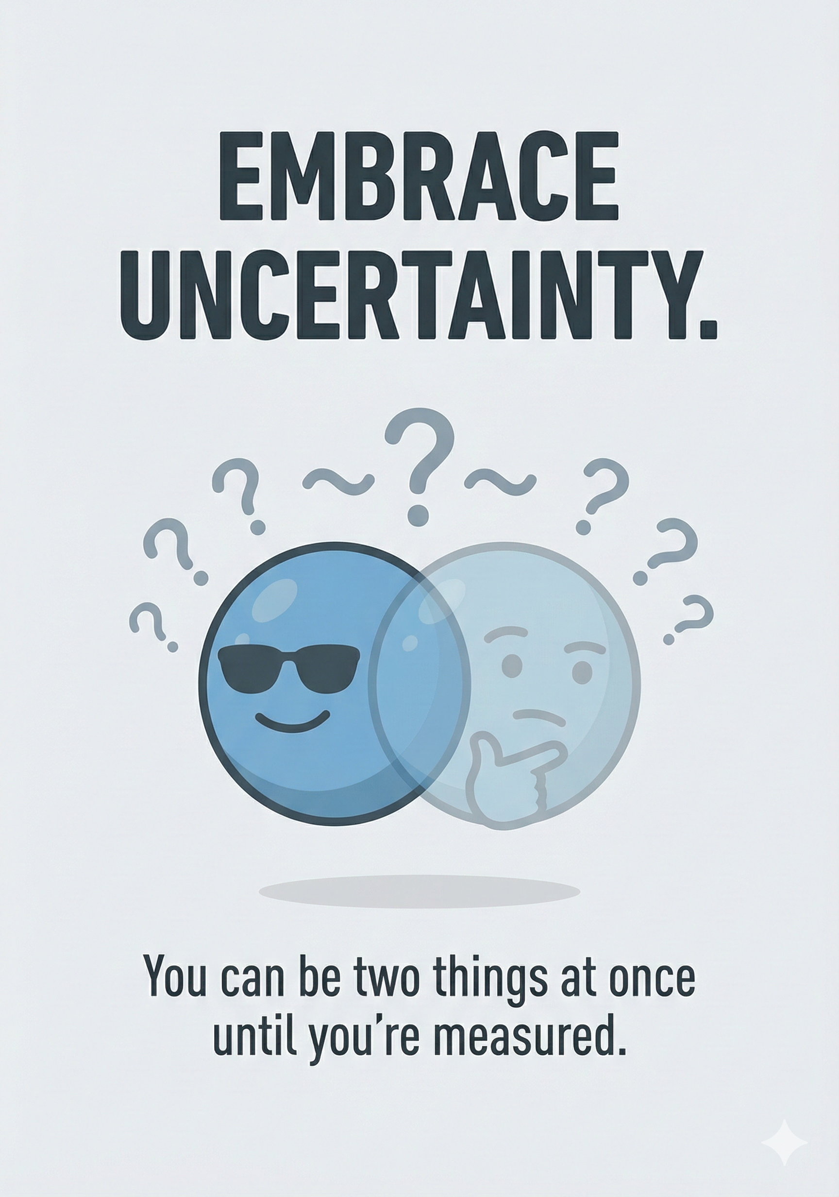 Embrace Uncertainty